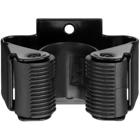 Colgador para escobas adhesivo Negro mate 2055-3 INOFIX