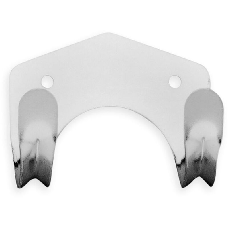 

Colgador doble acero zincado para herramientas. (blister 3 unid) - Inofix