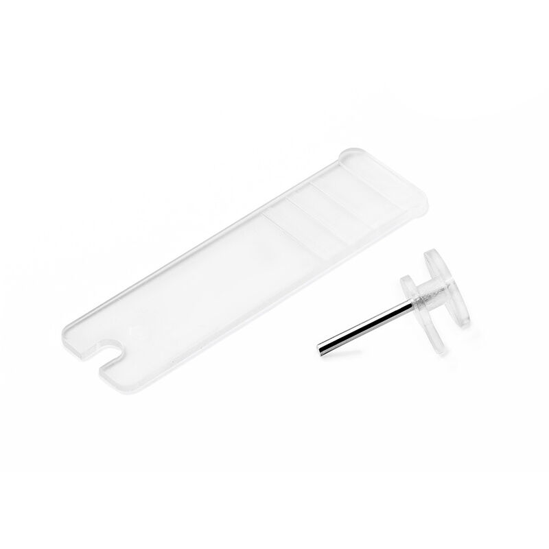 

Colgador para cuadros simple . transparente (blister 10 unid) - Inofix