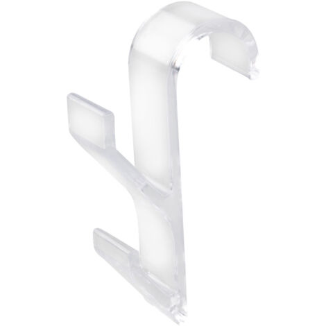 COLGADOR RADIADOR HANSTIK 20x105MM TRANSPARENTE 2U