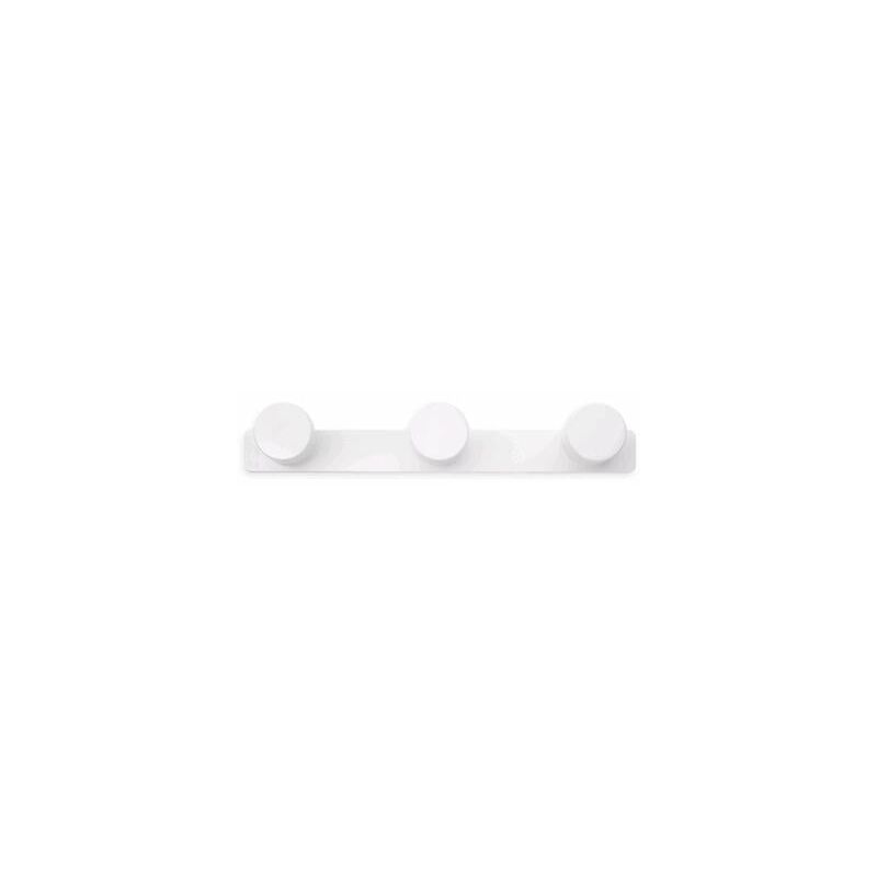 

Colgador Triple Con Tornillo Blanco