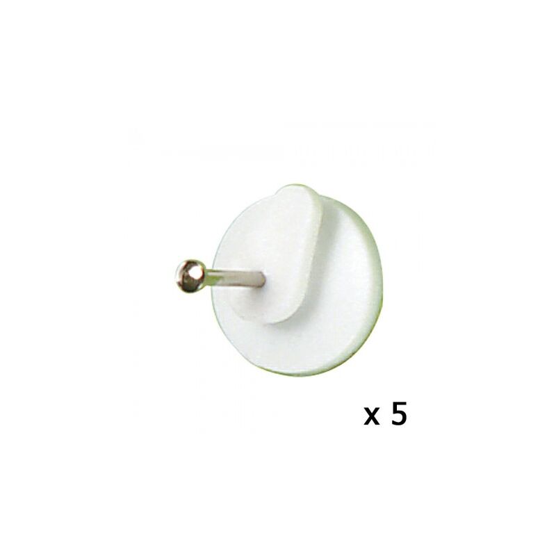 

Cuelga cuadros redondo grande (blister 5 unidades) clavar