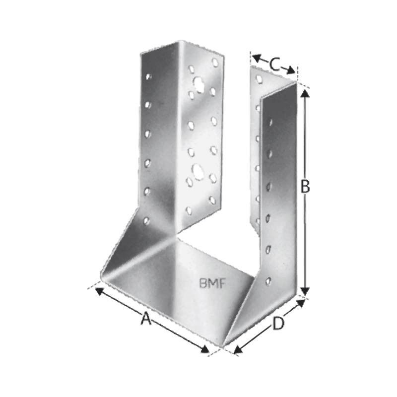 

Simpson - Colgador (zueco) de estructura interieur BSI80/120 SST (por 50)