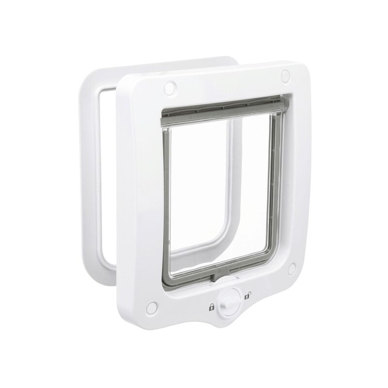 

Trampilla Gatos 2 Opciones, 20 x 22 cm, Blanco - Blanco - Trixie