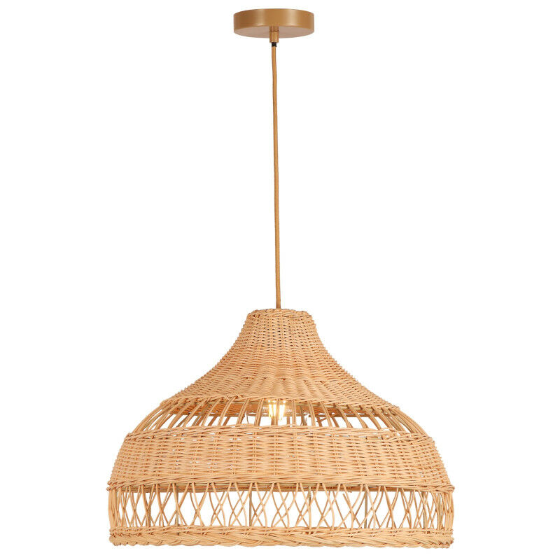 

Lámpara colgante 1XE27 Boho D500 natural Portalámparas natural Sulion