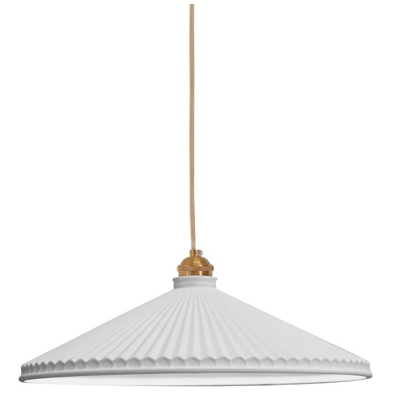 

Lámpara colgante 1XE27 Elena D500 Yeso blanco - Sulion
