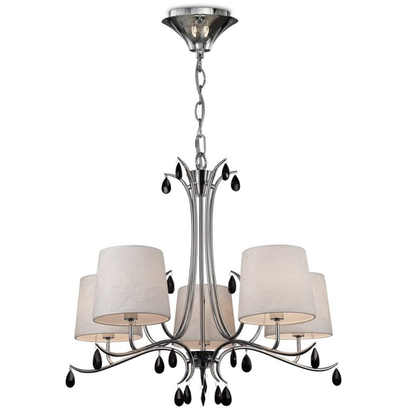 

Comprar lámpara con pantallas ANDREA cromo de - Mantra