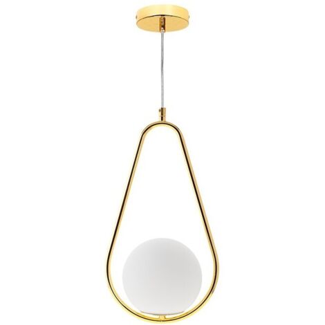 Colgante AIMEE 1xE27 Al.Reg.xD.21,5cm Oro