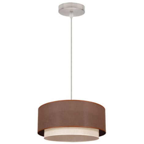 Colgante Altea marrón/beige regulable D35