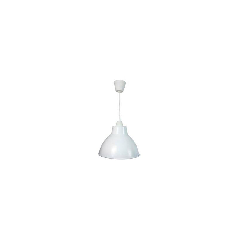 

Colgante aluminio blanco e27 30x100 cm