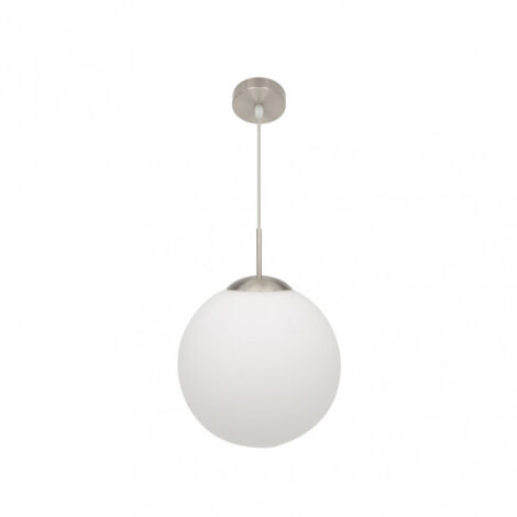 Colgante Astro 1xe27 Blanco/niquel Regx30x30 Cm marca FABRILAMP