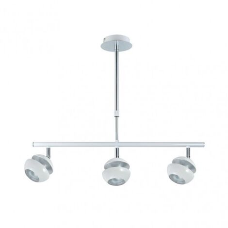 Colgante Beethoven blanco plata 3xGU10