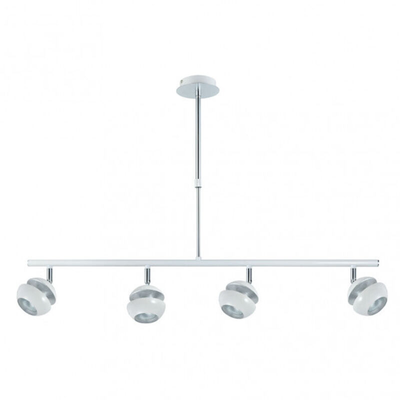 Fabrilamp - Lampe suspendue linéaire defour lights Beethoven White/silver