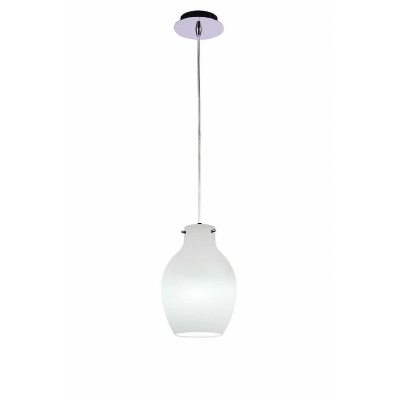 

Colgante blanco-cromo ANFORA 1 luz de en Oferta - Mantra