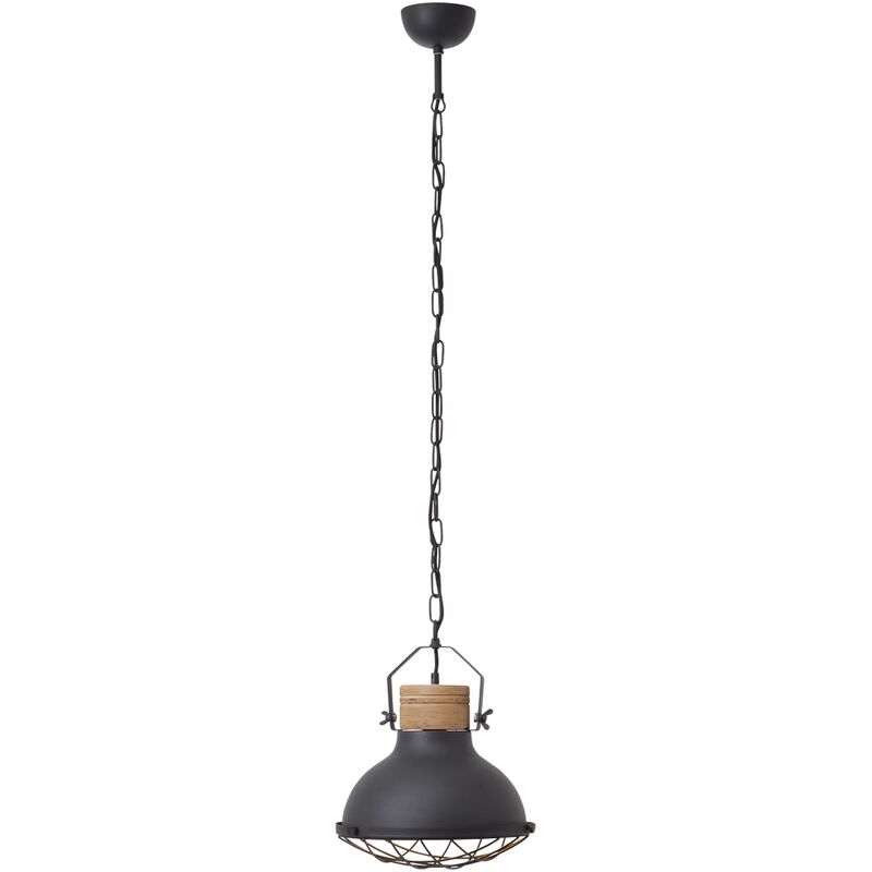 

Brilliant - Suspensión brillante Emma Negro XS 60W - Noir Korund
