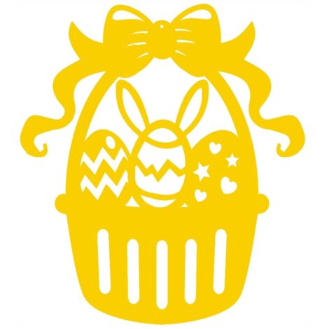 Colgante calado, decoración para cesta de Pascua, huevo de Pascua