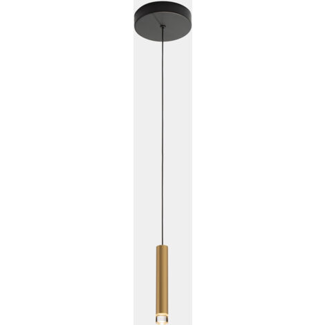 Colgante Candle XS 1 Body Surface LED 4.1 Blanco cálido - 2700K ON-OFF Latonado 154lm