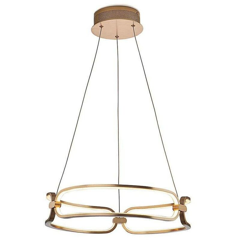 

Schuller - Colgante COLETTE dorada con led integrado