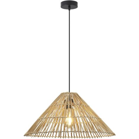 Colgante de 1 luz modelo Vinson acabado cuerda 35 cm(alto) 51 cm(ancho) 51 cm(fondo.