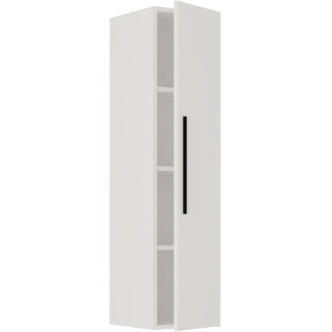 Colgante de estante de madera VCM Estante de ahorro de espacio Dimensiones: AL.115x AN. 30 x P. 30cm Colgante de estante elegante Estante de almacenamiento Librería Tablero de pared - Arila XL Ve
