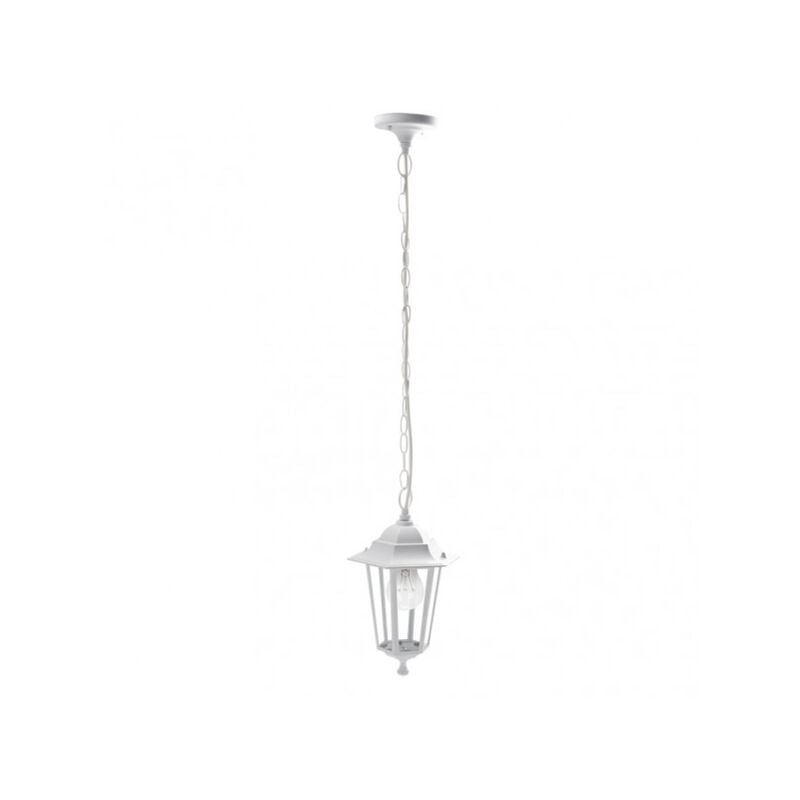 Suspension extérieure en aluminium auriga 1xe27 white regx17x17 cm ip44