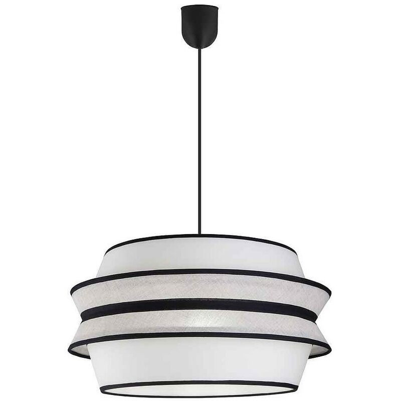 

Colgante con doble pantalla modelo FLAVIA blanco-vison - AJP