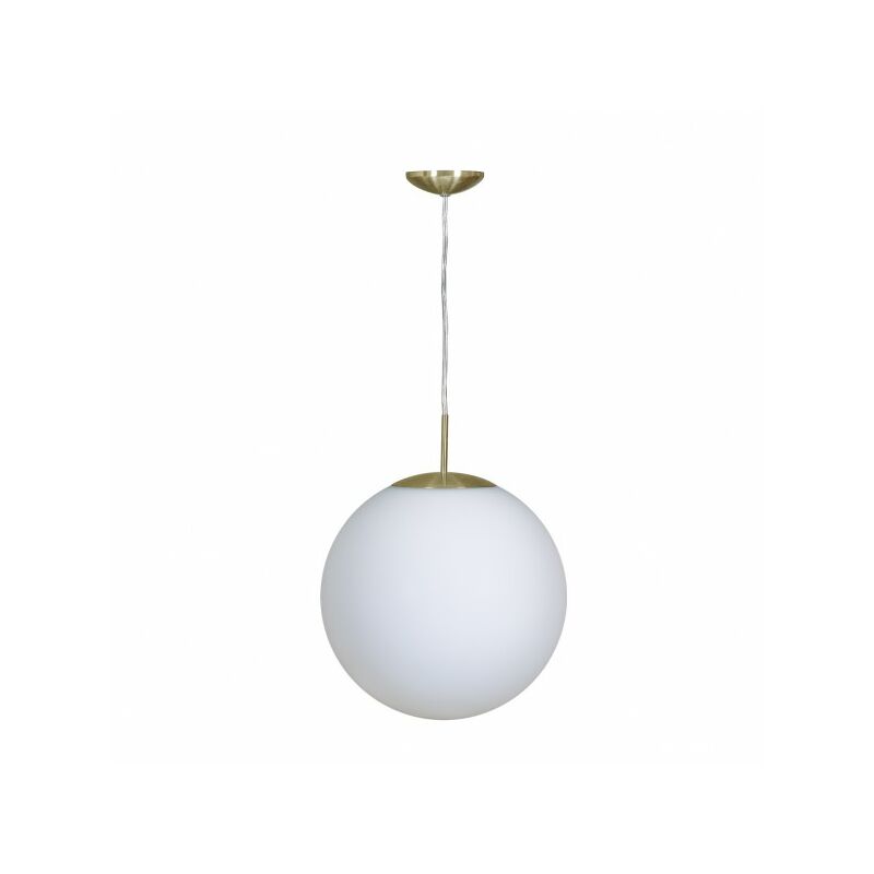 

Colgante GLOBAL 1 luz esfera Blanco/oro 25 cm - Interlusa
