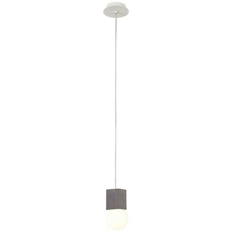 

Colgante gris cemento de una luz modelo GALAXIA - Mantra