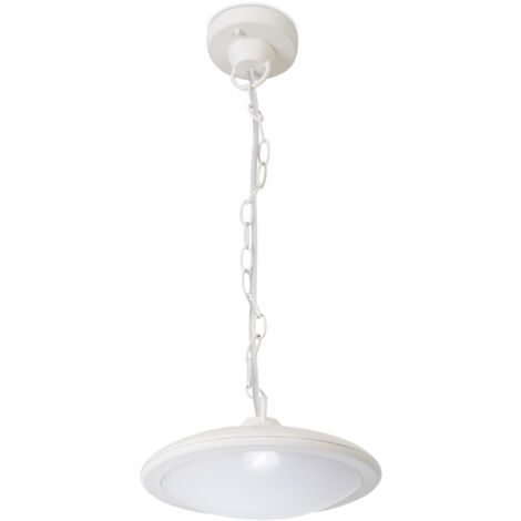 Colgante Ip44 Pergola Led 7,5W 3000K Blanco 533Lm