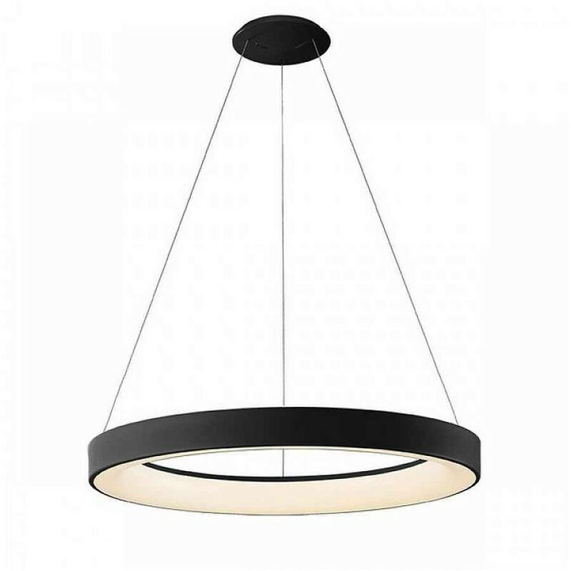 

Colgante led 30 w dimable modelo NISEKO aro negro - Mantra