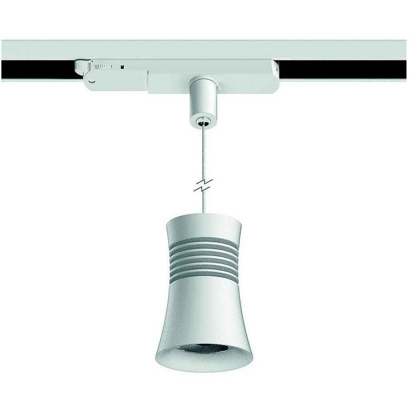 

Colgante led carril trifasico PAGODA blanco 12.5 w - Mantra