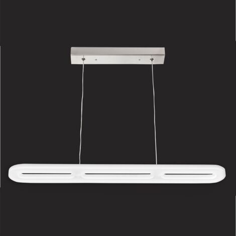 Colgante LED Coliseo cromo regulable 4000k 24W 60x8
