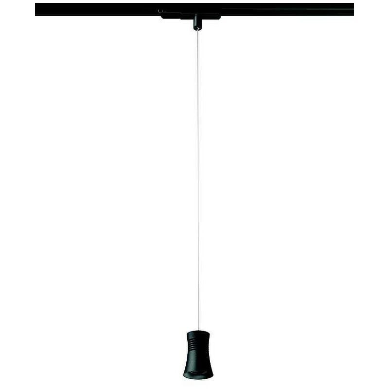 

Colgante led PAGODA negro 12,5 w con pista trifasica - Mantra