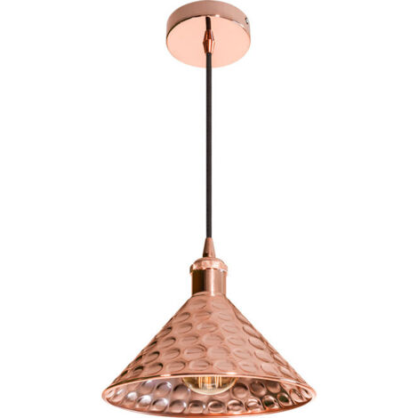 Colgante maxim 1xe27 al.reg.xd.24cm cobre