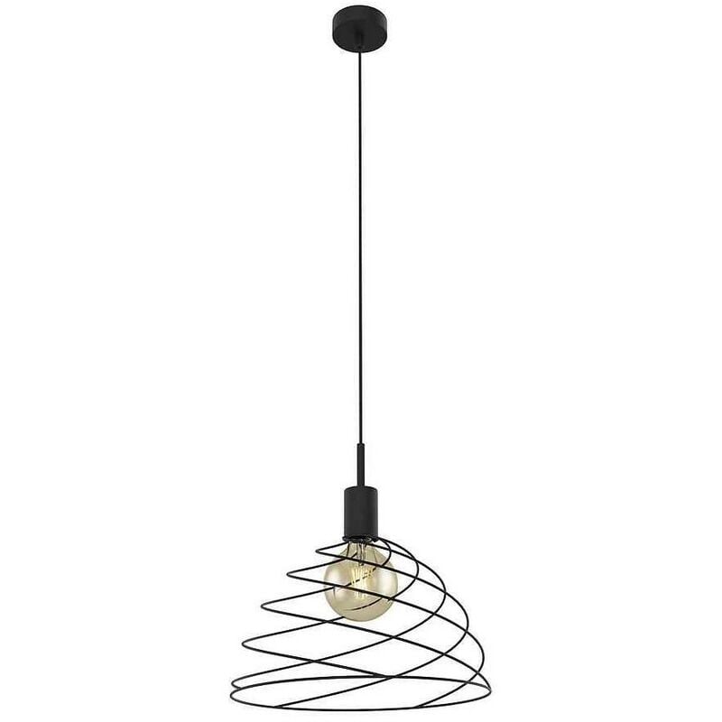 

Colgante metal negro modelo FARREL de una luz - Alemar