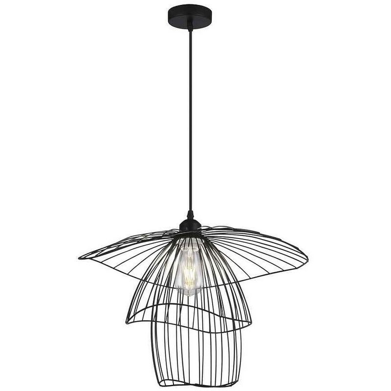 

Colgante modelo ZACAN en metal negro-oro - Alemar