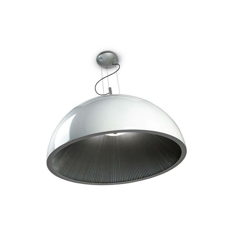 

Grok Lighting - Leds-C4 GROK - Colgante de techo de cúpula grande con 3 luces Plata, Blanco, E27