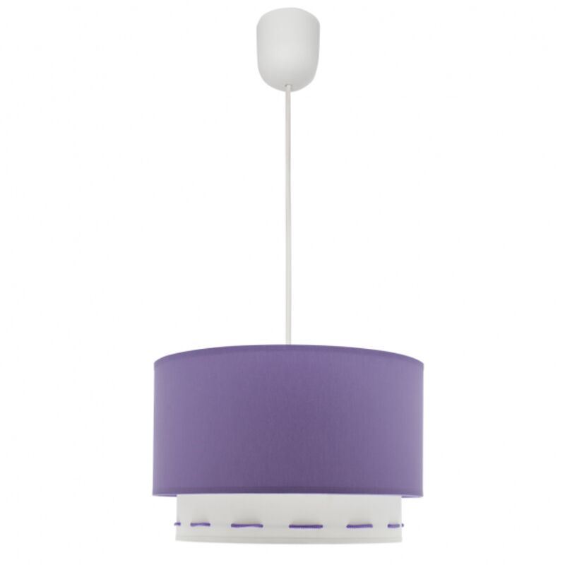 Fab 111293019 Colgante Trazos 1xe27 Lila 30d