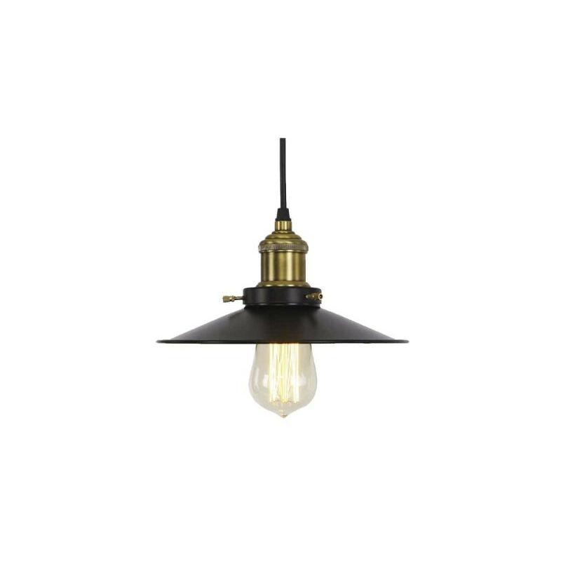 

Lámpara suspendida Vintage Black 60W 14x22 E27 - EDM