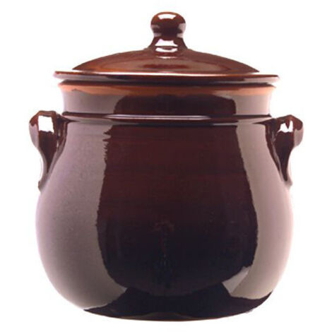 Coli Pentola in Terracotta - Marrone - 16 cm