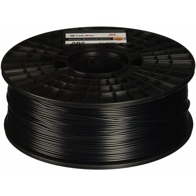 LCD001BQ7J Filamento abs per Stampa 3D 1.75mm Nero...