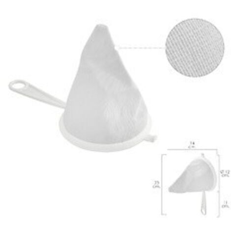 Colino in tessuto di flanella Telaio in plastica Ø 12 cm.