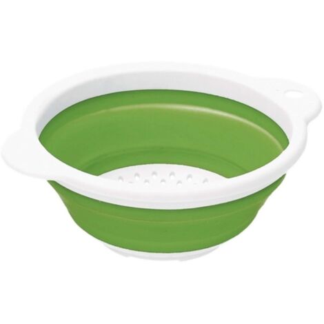 Colino Setaccio Colapasta da Cucina Pieghevole 17 x 7 cm Vari Colori