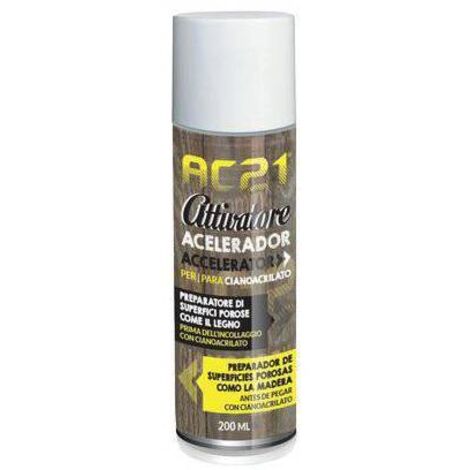COLLA 21 ATTIVATORE CIANACRILATI AC21  - ML 200 - 2 Pezzi