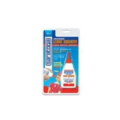 Colla adesivo legno e sughero unilegno 50 ml saratoga - saratoga