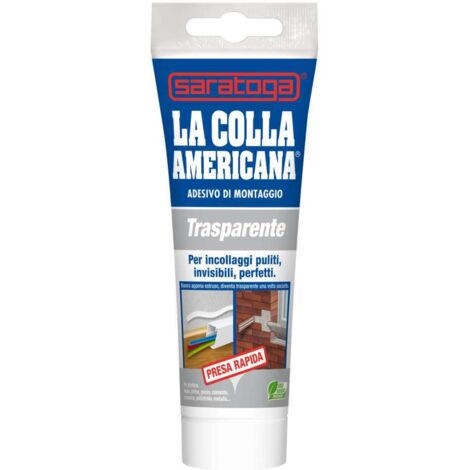 Colla americana saratoga 200 gr trasparente - saratoga