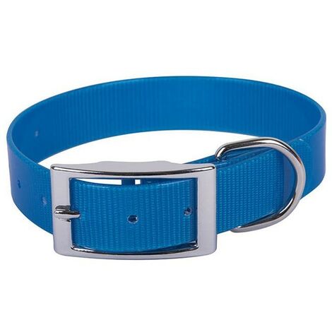 Colla Biothane para perro | Collar de perro azul 45 cms| Collar de perro resistente