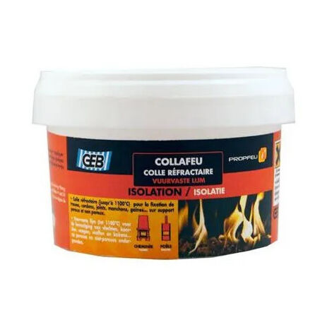 Colla Collafeu: colla per prodotti refrattari, vaso da 300g