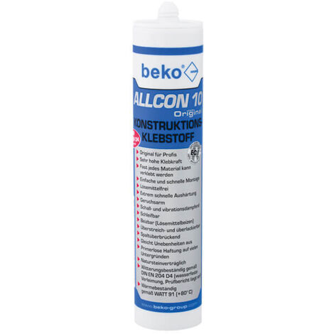 Colla da costruzione Allcon 10 ® beige EN 204:D4 310 ml