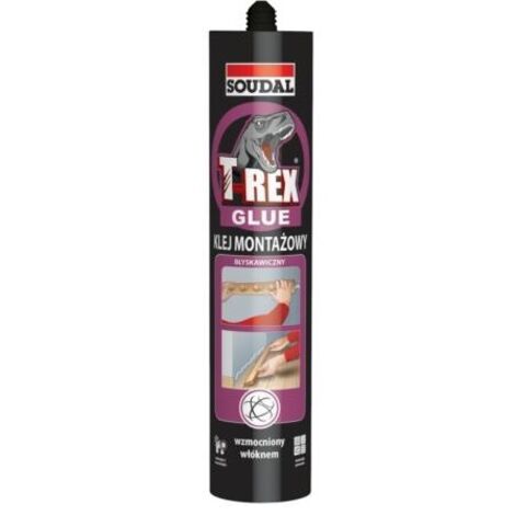 COLLA DI MONTAGGIO ISTANTANEA 380G T-REX - COLLA 380 LUCIDA